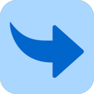 icon of an arrow pointing to the right
